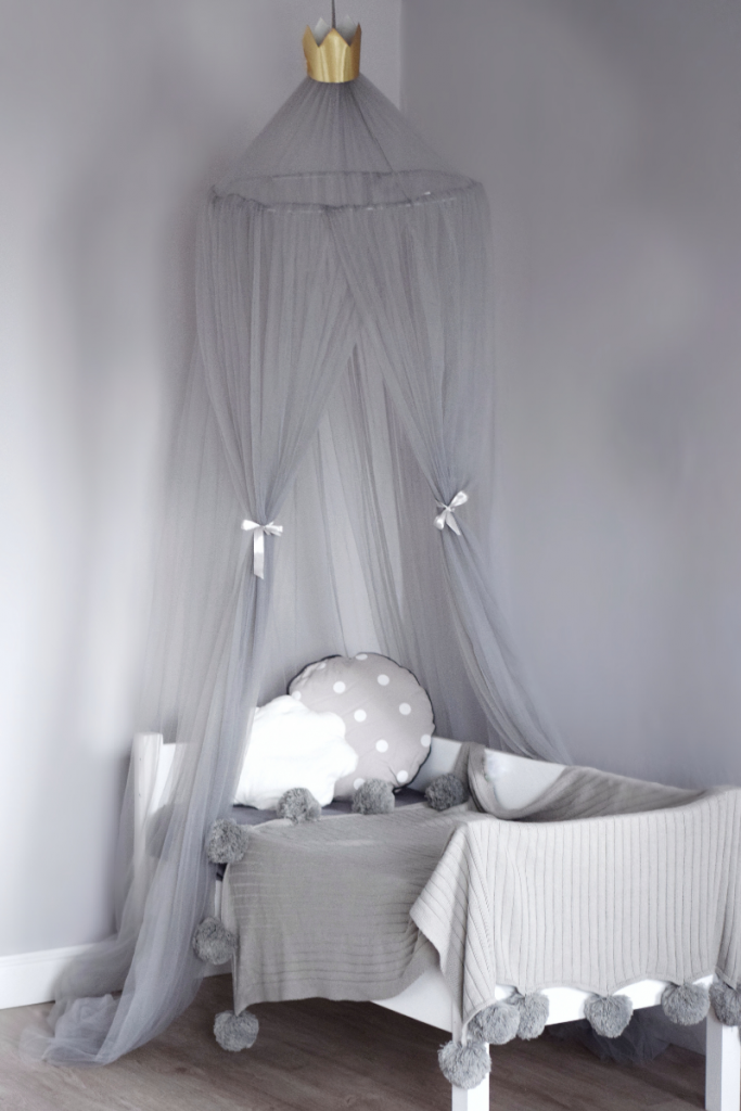 Балдахин на детскую кроватку - купить с доставкой по выгодным ценам в  интернет-магазине OZON (459976243)