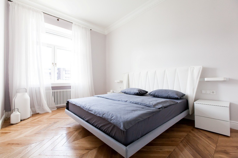 Дизайн спальни 16 кв м, фото команты светлых оттенков | Houzz Россия