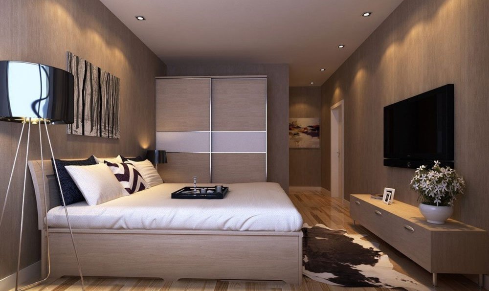 Дизайн спальни 16 кв. м +50 фото интерьера