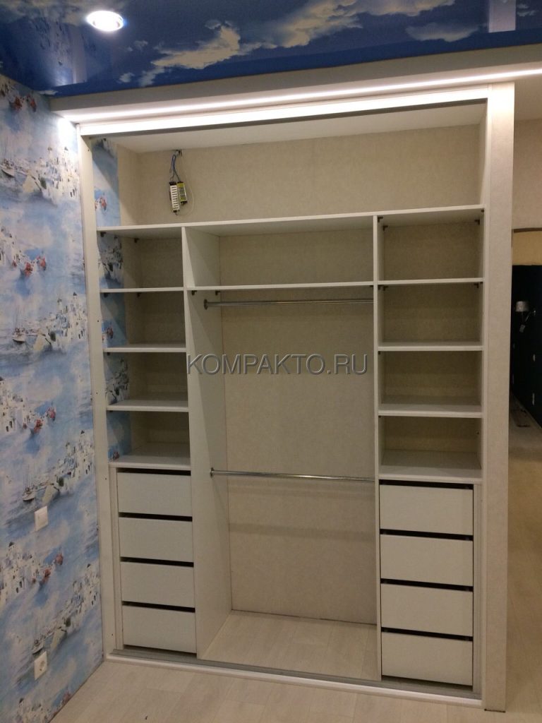 Встроенный шкаф SHV188 купить в Москве в интернет-магазине | КОМПАКТО